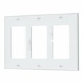 American Imaginations Rectangle White Electrical Switch Plate Plastic AI-37087